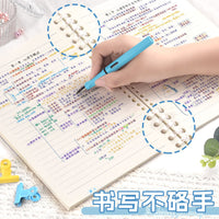 Gradient Loose-Leaf Notebook with Detachable Coil, A5/B5 Student Journal