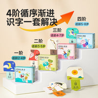 Chinese Character Learning Cards for Toddlers, Pull-Out Design, Early Education Cognition Cards with Pinyin