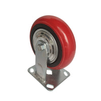 Heavy Duty Polyurethane Swivel Caster Wheels for Industrial Equipment, 4-8 Inch
