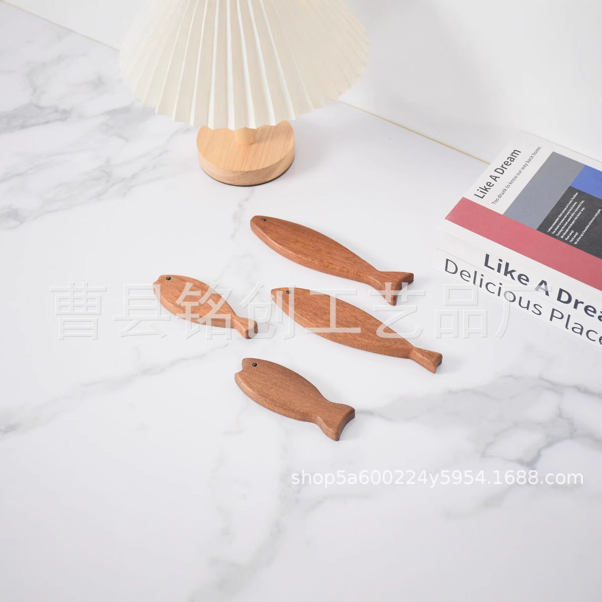 Creative Wooden Refrigerator Magnet Bottle Opener