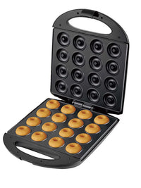 Donut Maker Machine 16-Hole Double-Sided Heating for Breakfast Cakes and Pancakes