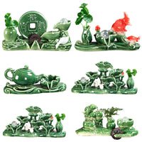 Miniature Tabletop Fountain Ornament for Fish Tank and Garden Landscaping