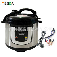 Portable 12V/24V Solar Car Rice Cooker for High Altitude, Large Capacity