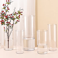 Acrylic Clear Anti-fall Vase for Hydroponics and Flower Arrangements