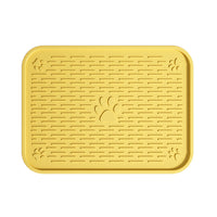 Cat Litter Mat with Spill-Proof and Tracking Control Features