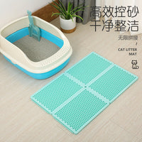 Cat Litter Mat Trapper Pad for Pet Litter Boxes - Waterproof & Splash-Proof