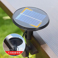 Outdoor Patio Garden Balcony Solar Aluminum Alloy Swing Chair with Rain Protection