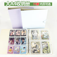 A4 Photo Album Pages for Postcards, Photocards, and Collectibles - Single-Sided Storage for 3, 4, 5, 6-inch Photos