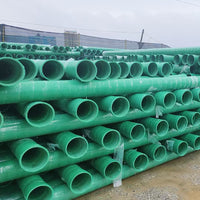 FRP Fiberglass Reinforced Sand Pipe for Wastewater, Ventilation, and Cable Conduit