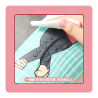 Waterproof EVA Toilet Seat Cover, Thick All-Season Household Toilet Seat Ring with Handle