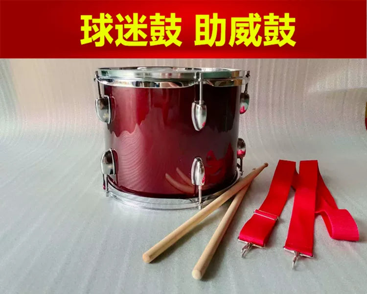 Drum Kit Tom Snare Bass Drum for Band Performance and Cheering