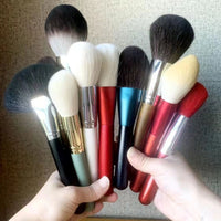 Professional Soft Bristle Makeup Brush Set for Eyeshadow, Concealer, and Blush