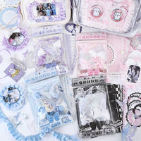 62-Piece Beginner Painless Itabag DIY Kit with Badge Holder and Pearl Stickers