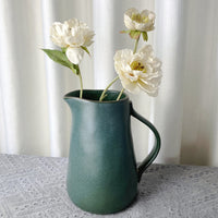 Ceramic French Style Watering Can Decorative Vase Morandi Colors for Garden and Home Decor