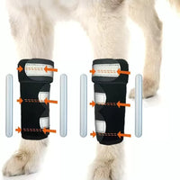 Pet Dog Knee Brace with Reflective Strip for Joint Support and Protection
