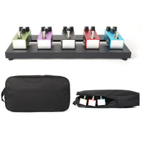 Mini Aluminum Alloy Electric Guitar Pedalboard for Single Effect Pedals