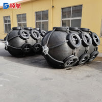 Inflatable Rubber Fenders for Marine Salvage and Rescue, Ship Berthing Anti-Collision Pads
