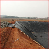 HDPE Composite Geomembrane for Landfill Anti-seepage, Fish Pond Farming, and Biogas Digester Black Film