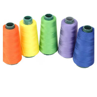 Heavy Duty 3-Ply Polyester Sewing Thread for Denim, Canvas, and Outdoor Fabrics