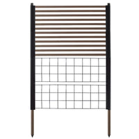 Garden Trellis Fence for Climbing Plants, Outdoor Privacy Screen and Plant Support