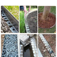 Stainless Steel Garden Edging Strip for Lawn and Flower Beds, Landscape Border