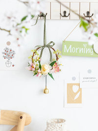 Aying Artificial Floral Door Hanging Garland for Balcony, Bedroom, or Bathroom Wall Decor