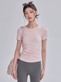 TEETKE Quick-Dry Athletic T-Shirt for Yoga, Running, Training, and Cycling