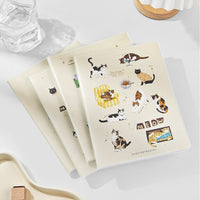 Chupin A4 Cartoon Illustrated Notebook with Protective Cover for Students