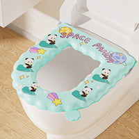 Waterproof EVA Toilet Seat Cushion, All-Season Washable Adhesive Toilet Seat Cover