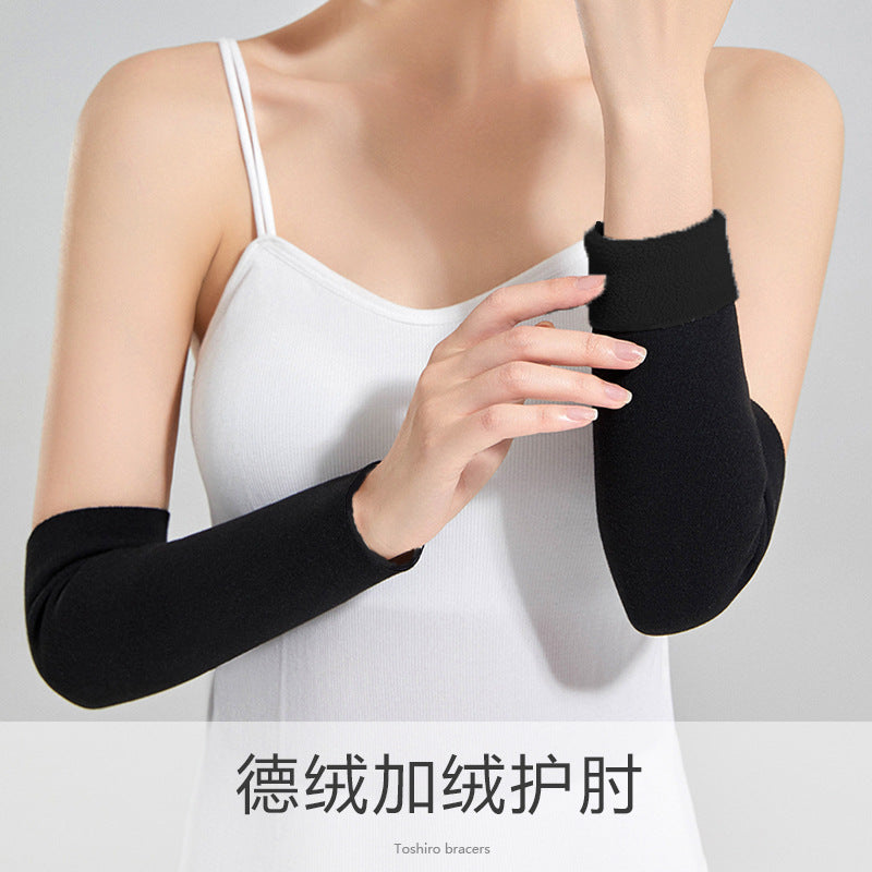 Unisex Elbow Brace Compression Sleeve for Joint Support and Warmth