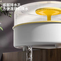 Turtle Tank with Drainage and Filtration System for Aquatic Pets