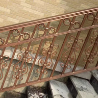 Durable Aluminum Alloy Fence for Villas and Rural Homes, Corrosion-Resistant Windproof Guardrail