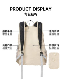 Ultralight Portable Hiking Backpack for Women - German Imported Outdoor Travel Daypack