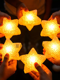 Handheld Luminous Star Wand for Stage Performance and Dance