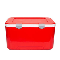 Portable Insulated Cooler Box for Outdoor Camping, Food Delivery, and Car Travel - Food Grade Ice Chest for Cold Storage and Freshness