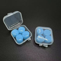 Moldable Silicone Earplugs for Swimming, Sleeping, and Noise Reduction - 4-Pack