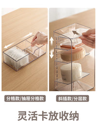 Lazy Corner Mirror Cabinet Organizer for Cosmetics and Toiletries