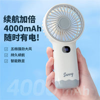 Portable USB Handheld Mini Fan for Office, Desk, Dorm, and Outdoor Use