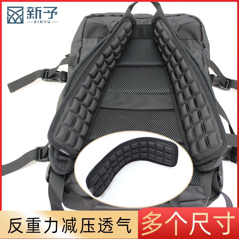 Shoulder Pad for Backpacks, Camera Straps, and Travel Bags - Pressure Relief Cushion
