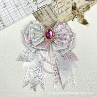 Mini Bowknot Brooch Pin Backing for Ita Bags and DIY Accessories