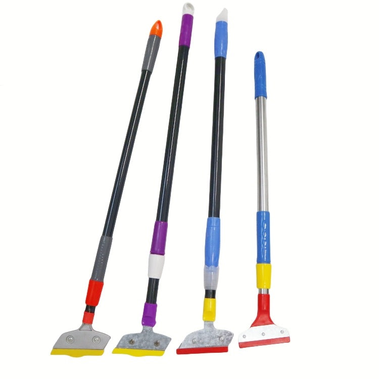 Retractable Stainless Steel Scraper Cleaning Tool for Glass Tile Floor Wall Stain Removal