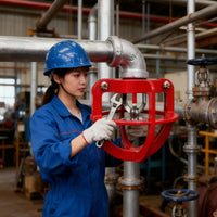 Fire Sprinkler Head Guard Protector Cage for DN15/DN20 Sprinklers, Easy Installation, Anti-Collision