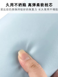 Modern Minimalist PU Leather Nail Art Hand Rest Cushion for Salon Manicure