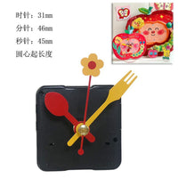 Silent Quartz Clock Movement Kit with Colorful Hands for DIY Crafts