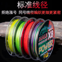 Premium 8-Strand PE Braided Fishing Line for Long Casting, Super Smooth & Abrasion Resistant