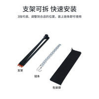 Portable Tripod Grill Stand with Fire Pit for Outdoor Camping and BBQ