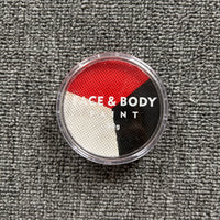 30g Water-Soluble Face & Body Paint Palette for Halloween, Christmas, and Cosplay