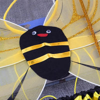 Kids' Bee and Butterfly Wing Costume Set for Christmas Stage Performance
