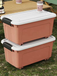 Outdoor Camping Storage Box Multi-functional Plastic Car Trunk Organizer