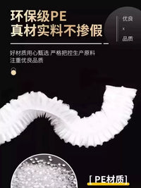 Disposable Microwave Oven Dust Covers, Thickened Plastic Film for Small and Large Appliances